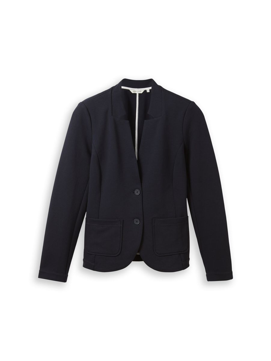 Slim Fit Blazer mit Ottoman Struktur