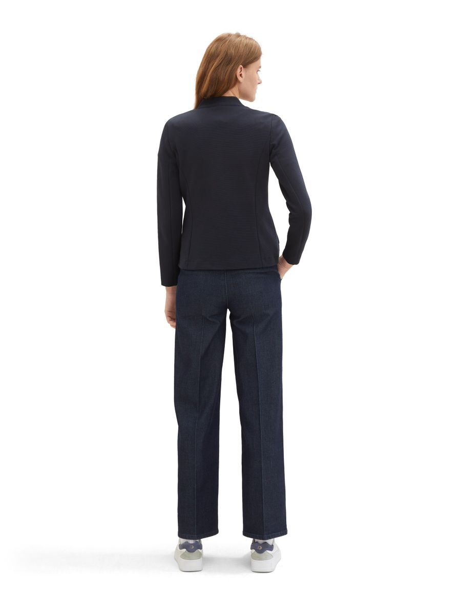 Slim Fit Blazer mit Ottoman Struktur