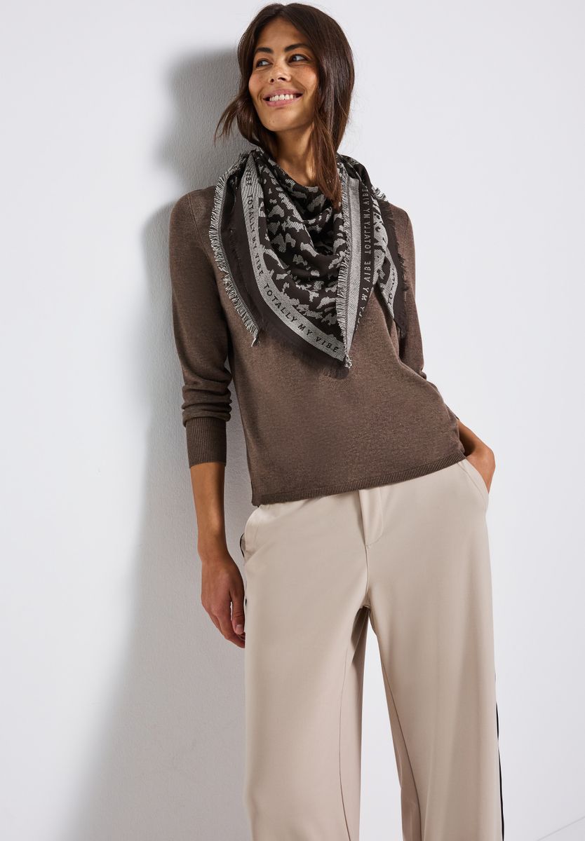 Jacquard Dreieckstuch