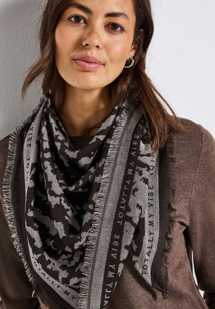 Jacquard Dreieckstuch