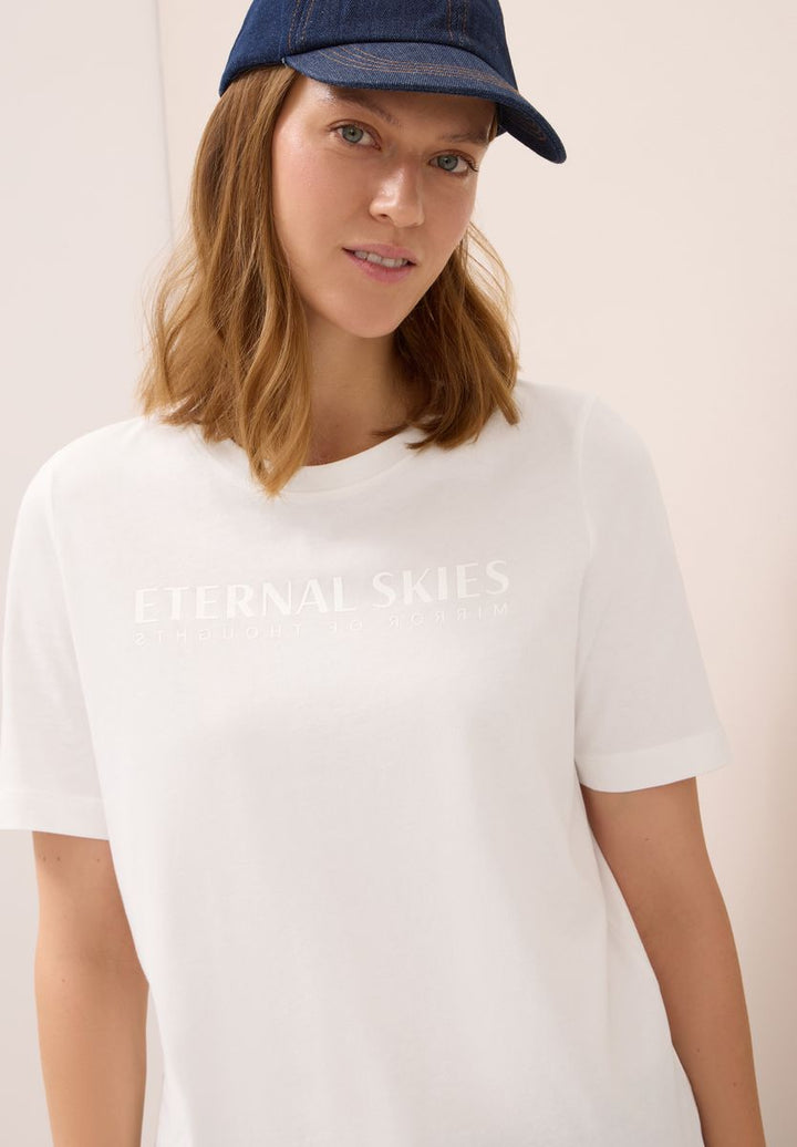 T-Shirt mit Wording Artwork