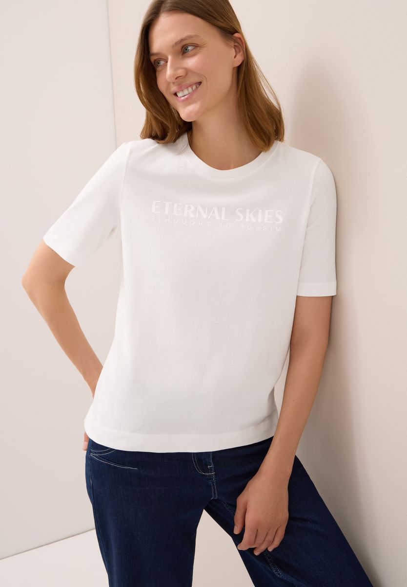 T-Shirt mit Wording Artwork