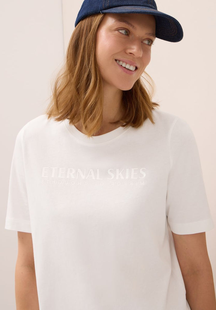 T-Shirt mit Wording Artwork