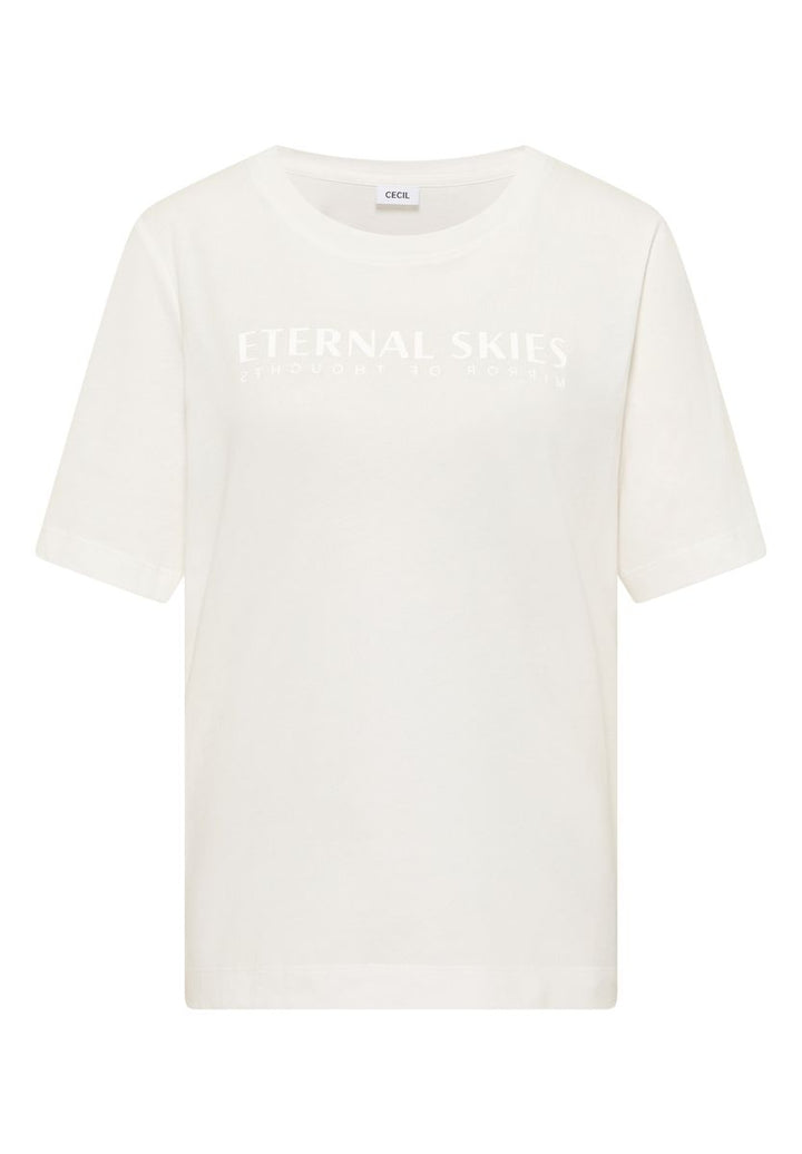 T-Shirt mit Wording Artwork