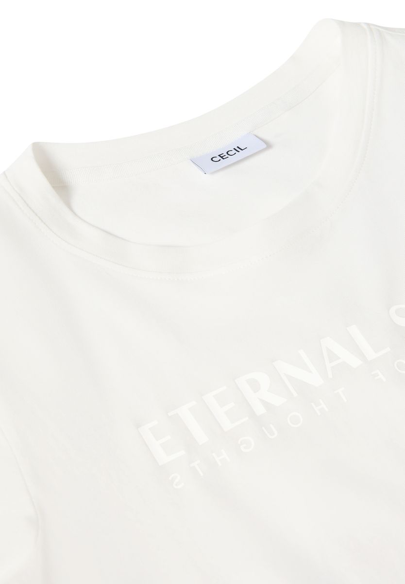 T-Shirt mit Wording Artwork