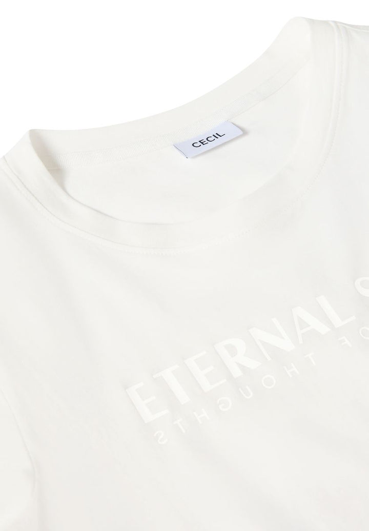 T-Shirt mit Wording Artwork