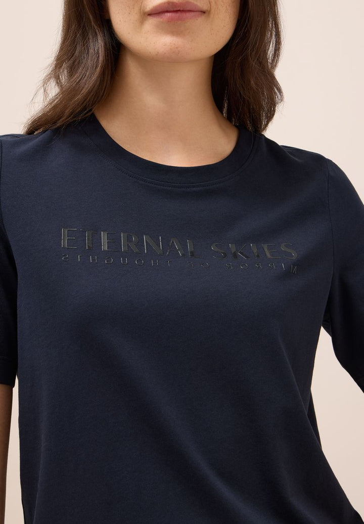 T-Shirt mit Wording Artwork