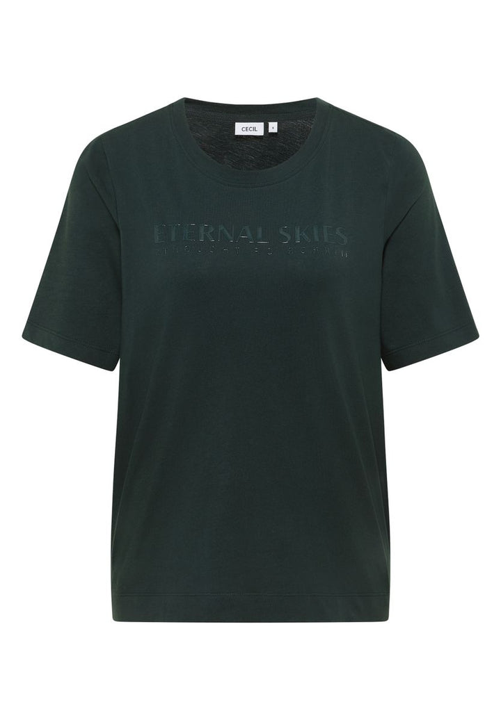 T-Shirt mit Wording Artwork