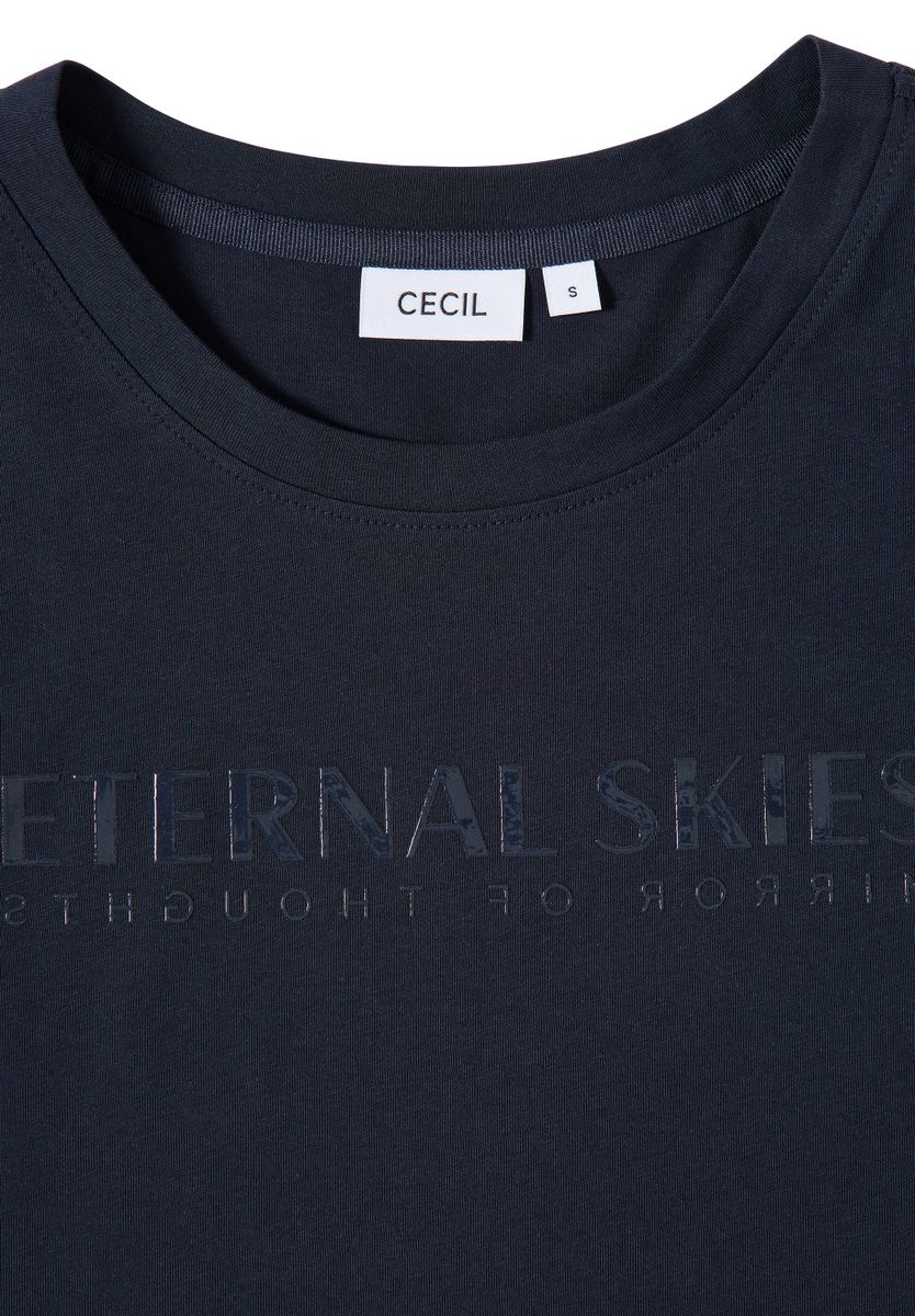 T-Shirt mit Wording Artwork