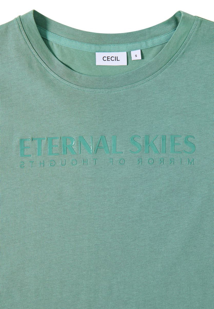 T-Shirt mit Wording Artwork