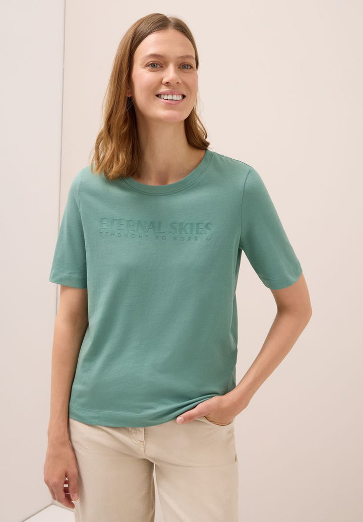 T-Shirt mit Wording Artwork