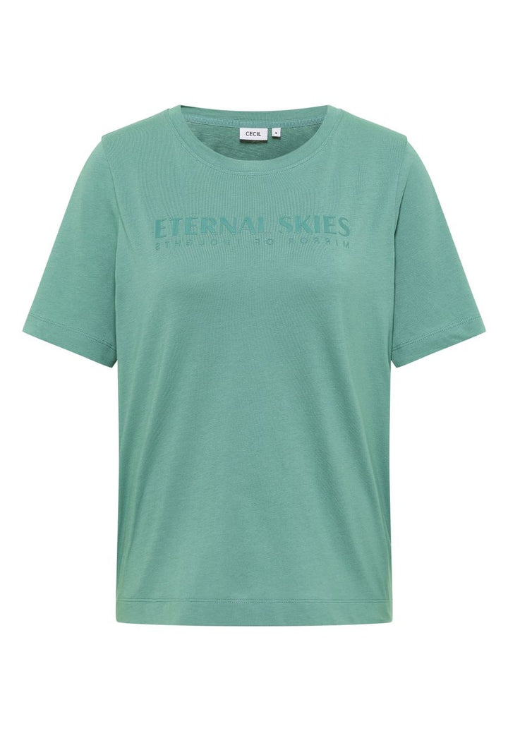 T-Shirt mit Wording Artwork