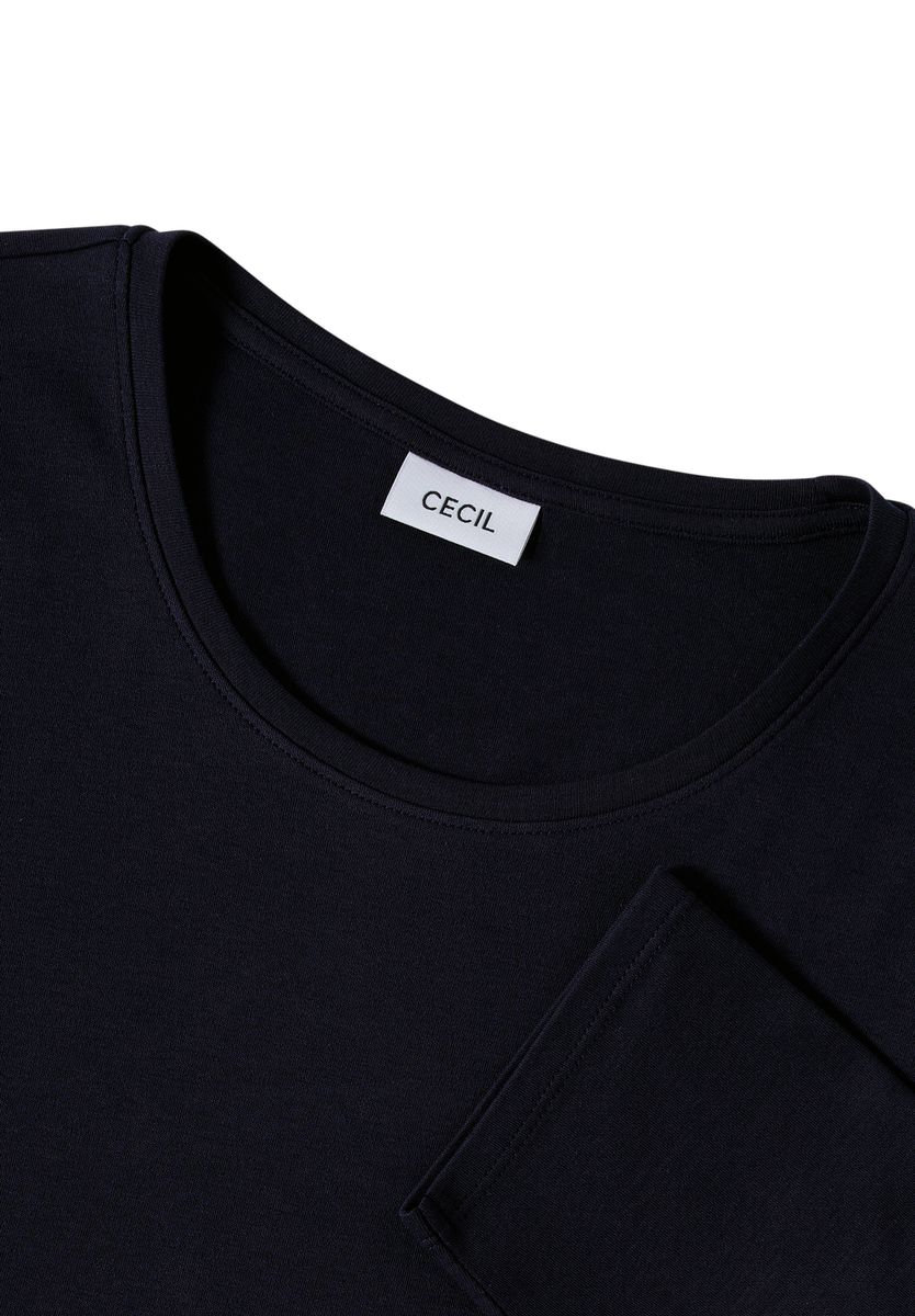 Basic Langarmshirt