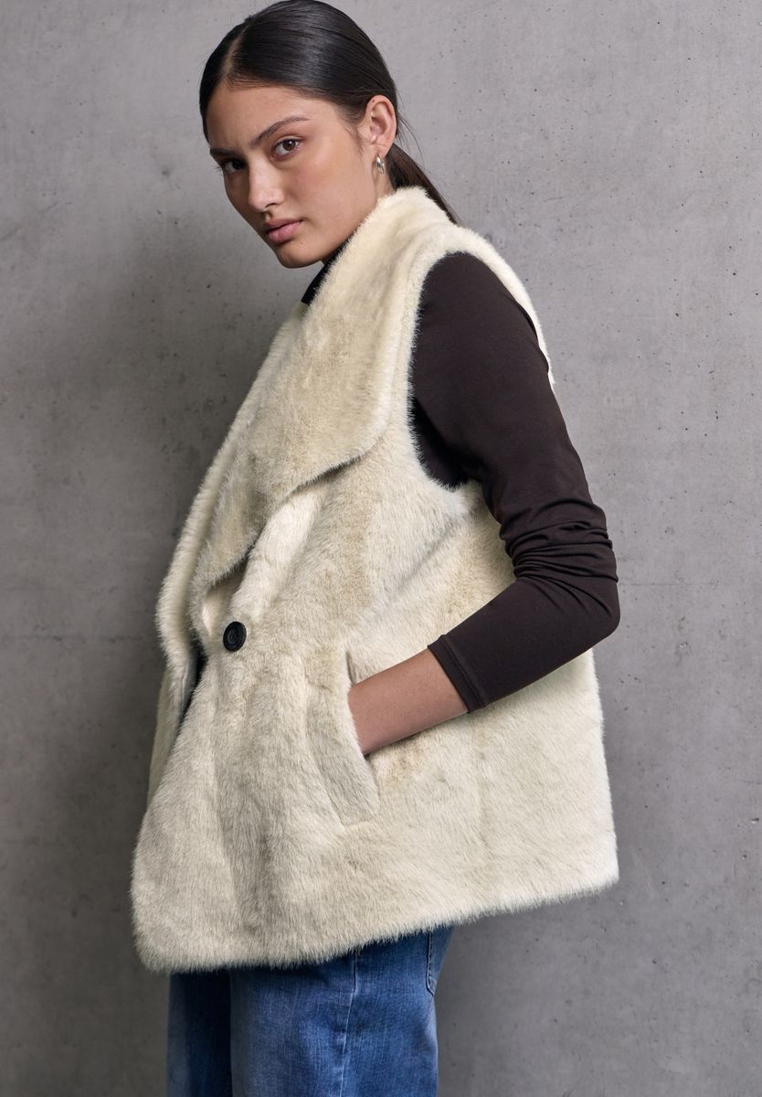 Fake Fur Weste