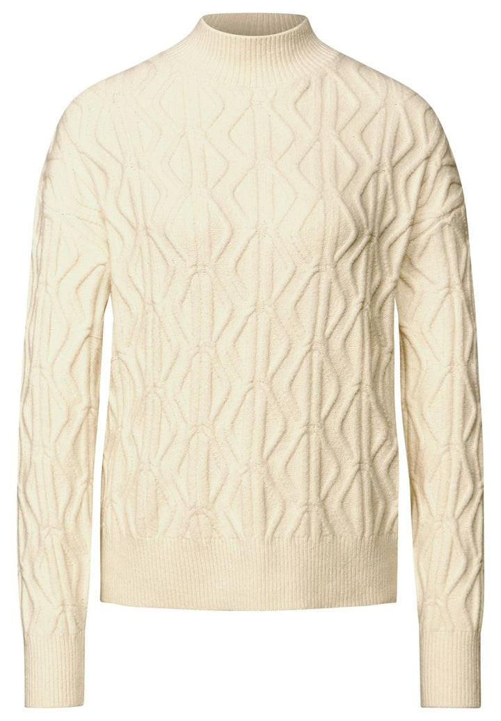 Pullover mit Strickmuster
