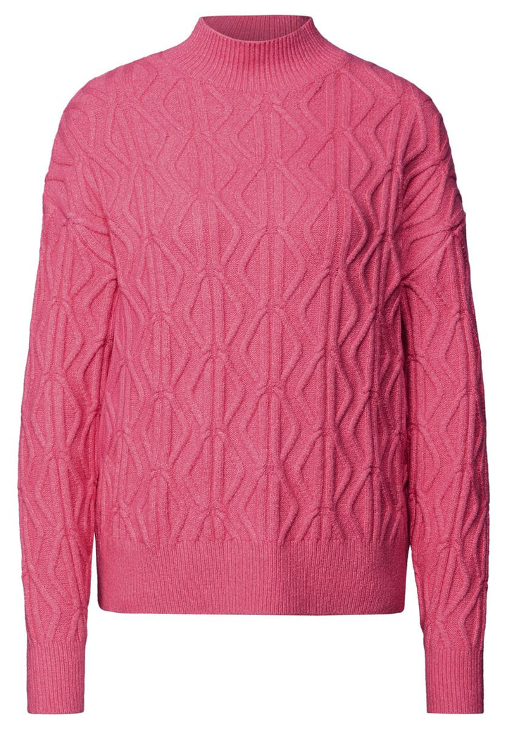 Pullover mit Strickmuster