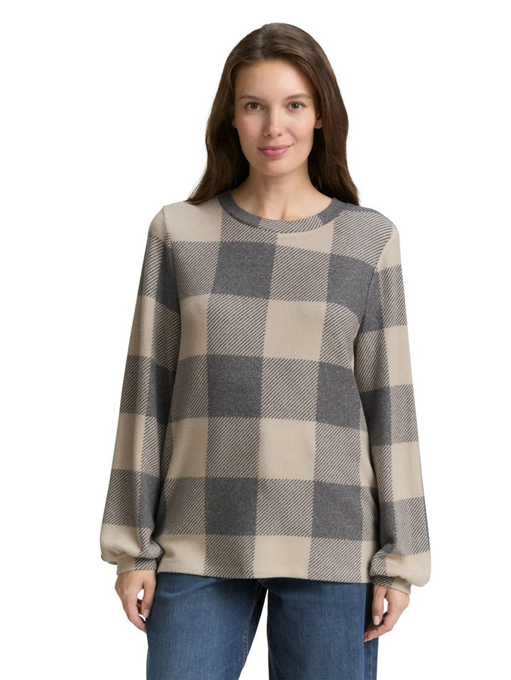 Langarmshirt mit Muster