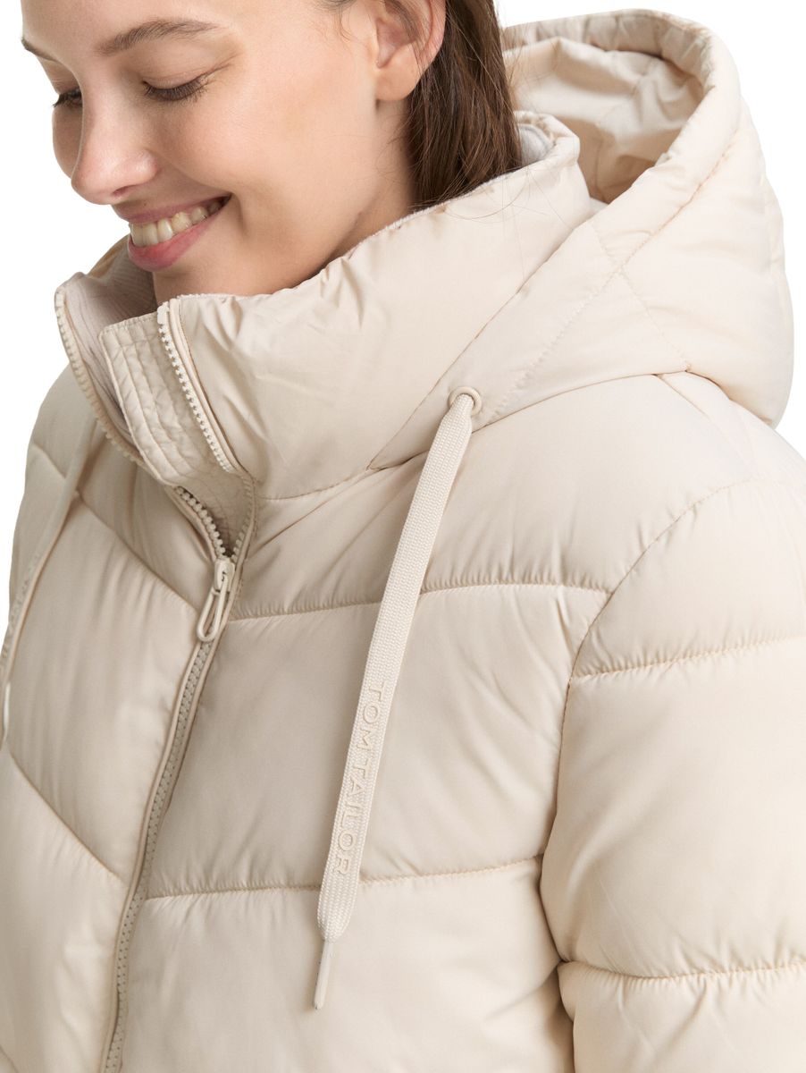 Puffer-Jacke mit Kapuze