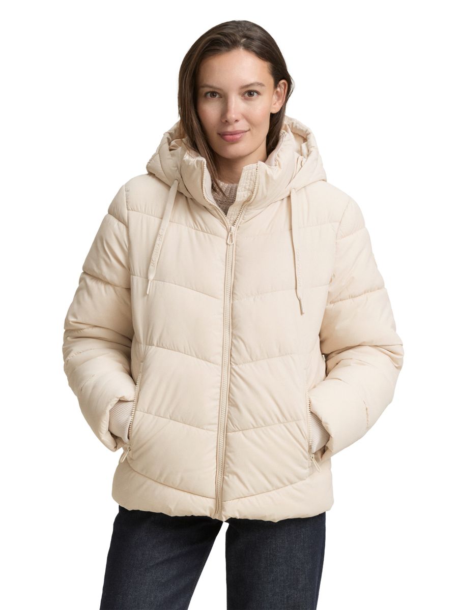 Puffer-Jacke mit Kapuze