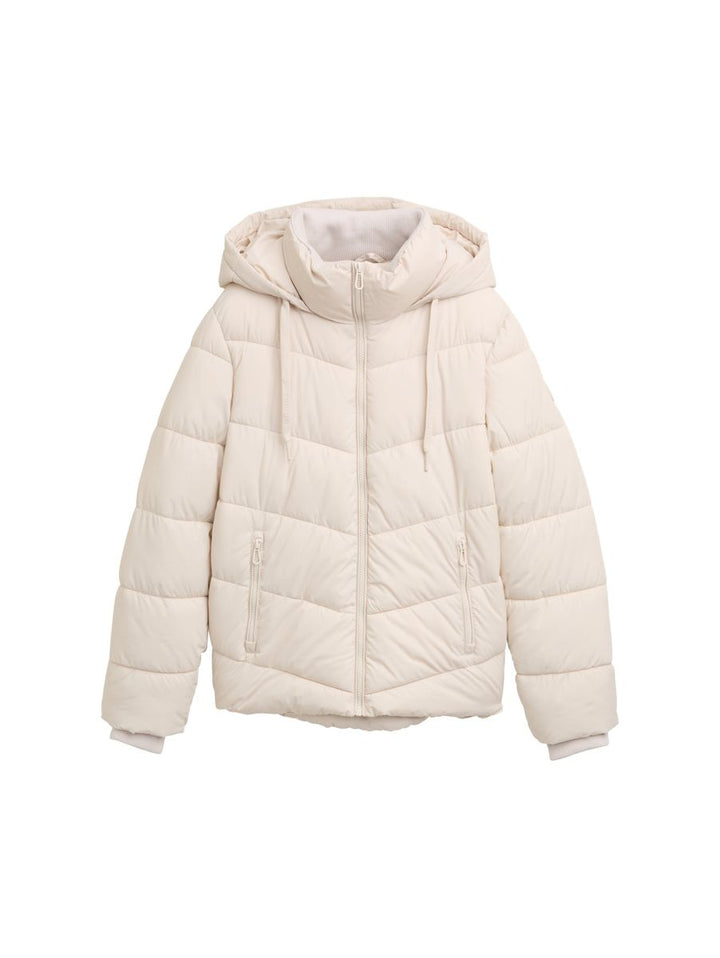 Puffer-Jacke mit Kapuze