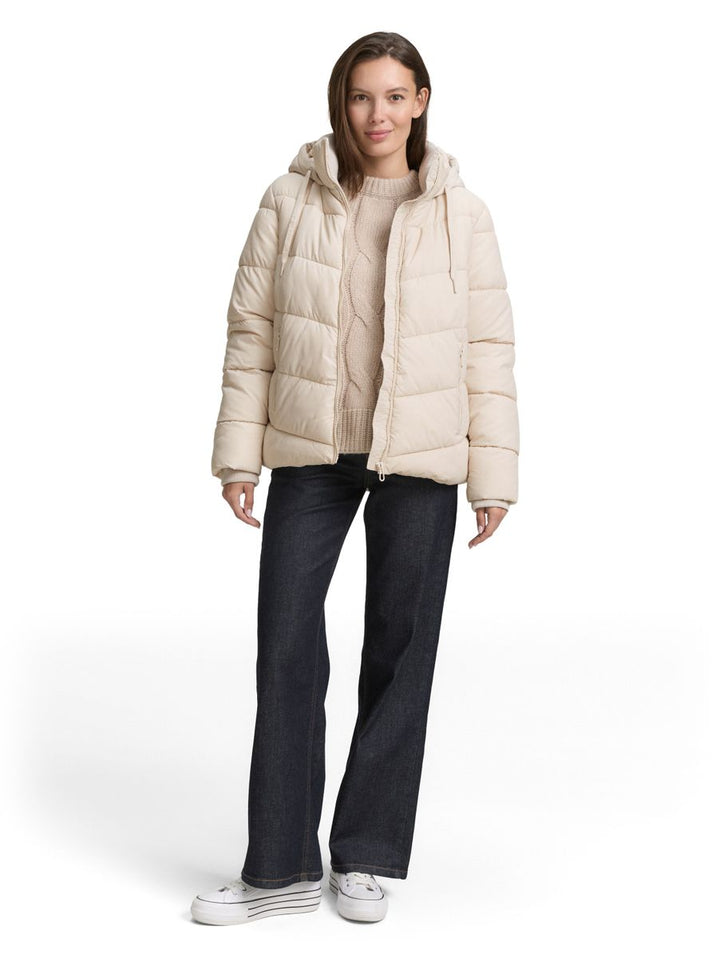 Puffer-Jacke mit Kapuze