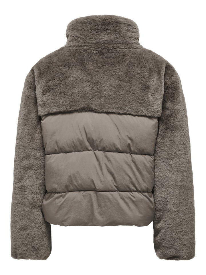 ONLWANJA FUR PUFFER MIX JACKET NOOS OTW