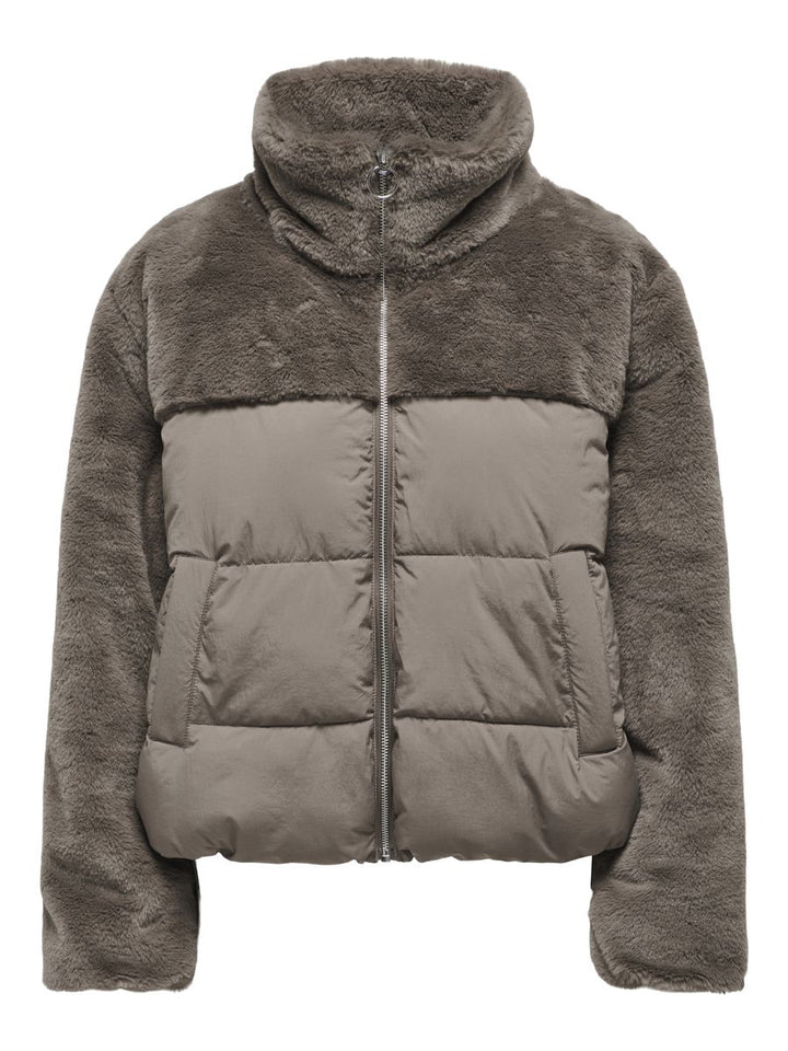 ONLWANJA FUR PUFFER MIX JACKET NOOS OTW