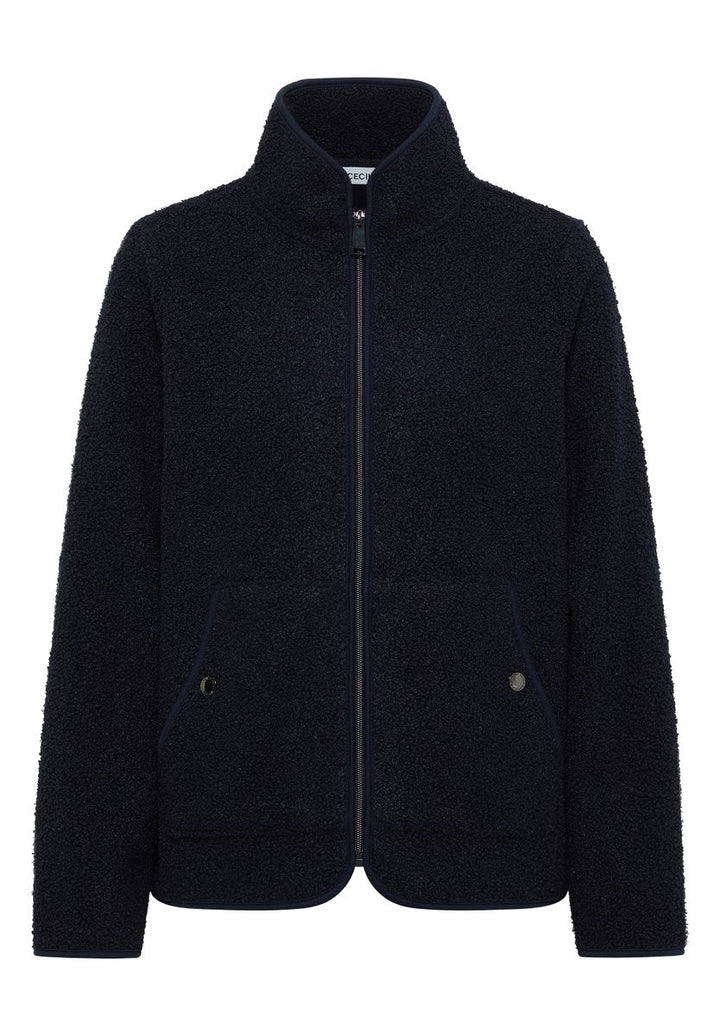 Softe Jacke mit Zipper