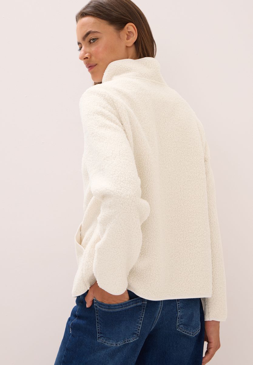 Softe Jacke mit Zipper