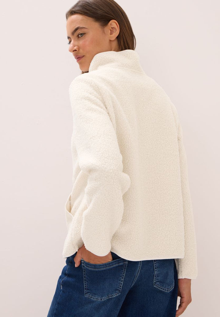 Softe Jacke mit Zipper