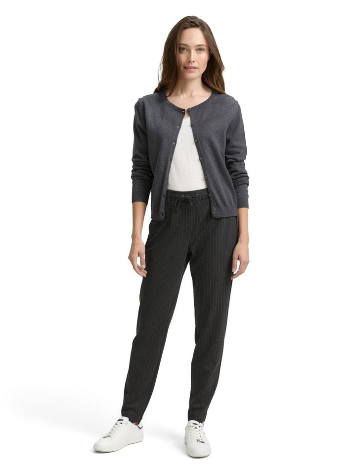 Loose Fit Hose mit Nadelstreifen