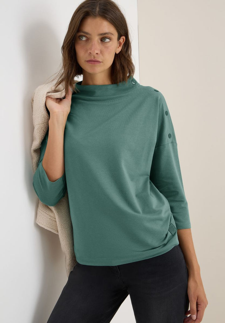 Shirt mit Knopfdetail