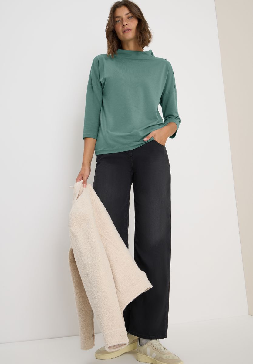 Shirt mit Knopfdetail