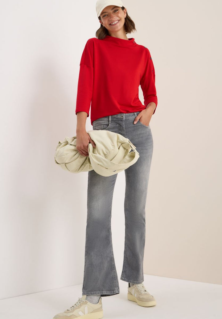 Shirt mit Knopfdetail