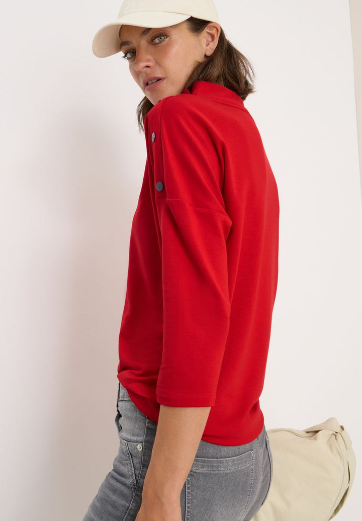 Shirt mit Knopfdetail