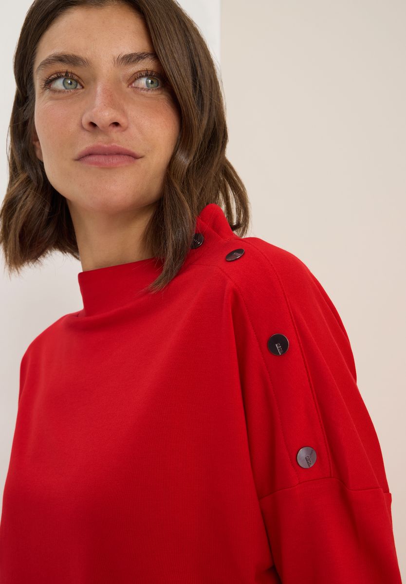 Shirt mit Knopfdetail