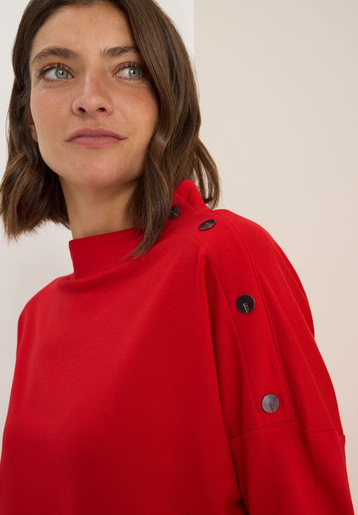 Shirt mit Knopfdetail