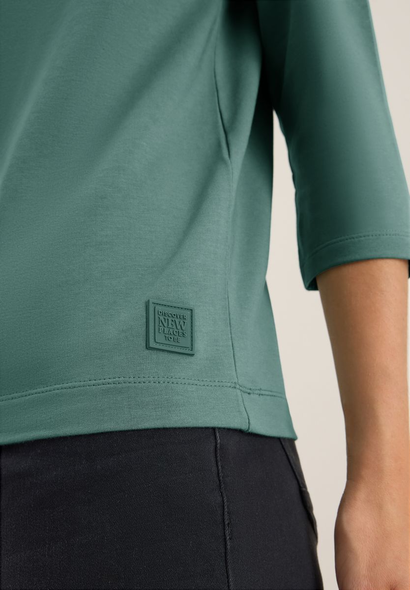 Shirt mit Knopfdetail