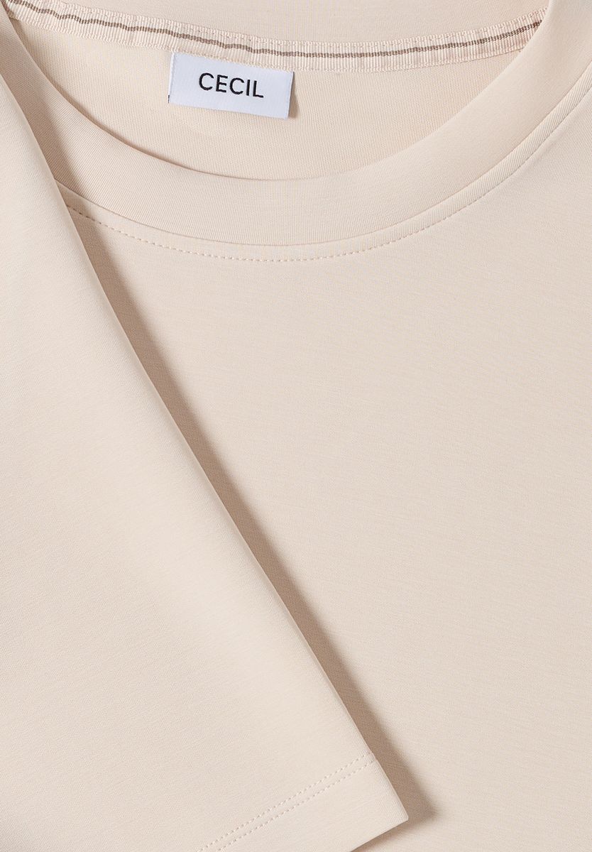 Softes Cupro Touch T-Shirt