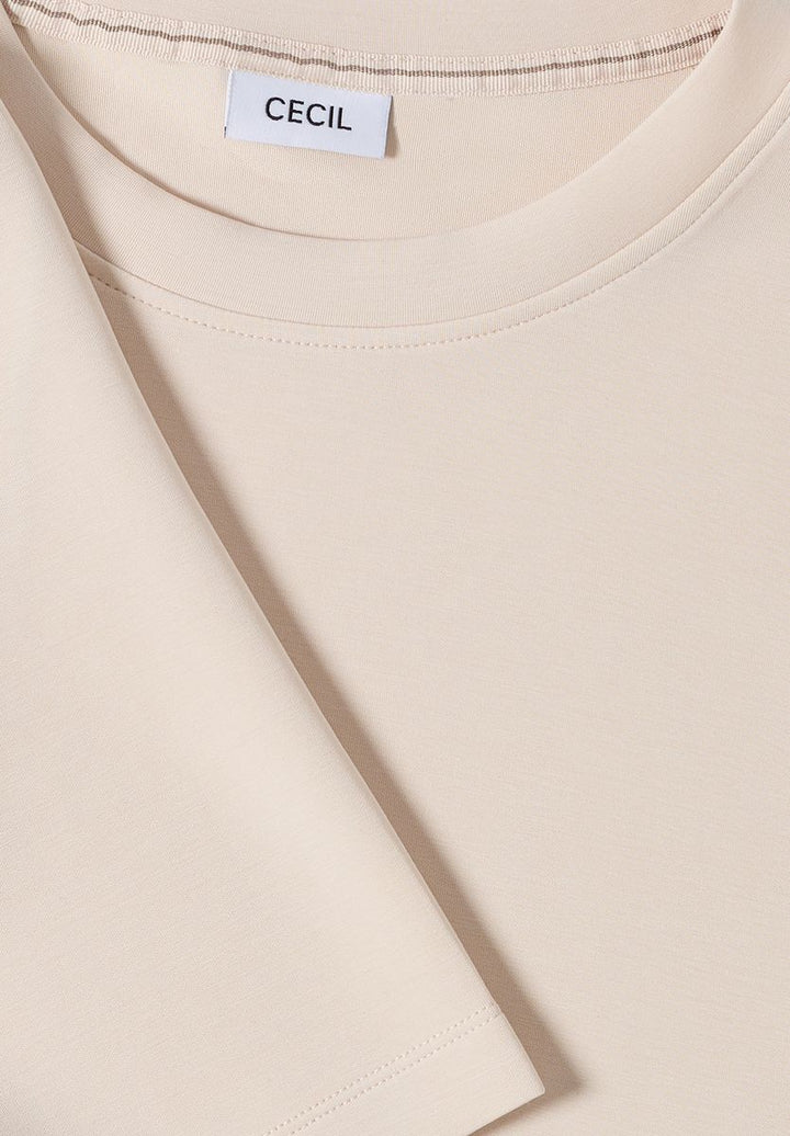 Softes Cupro Touch T-Shirt