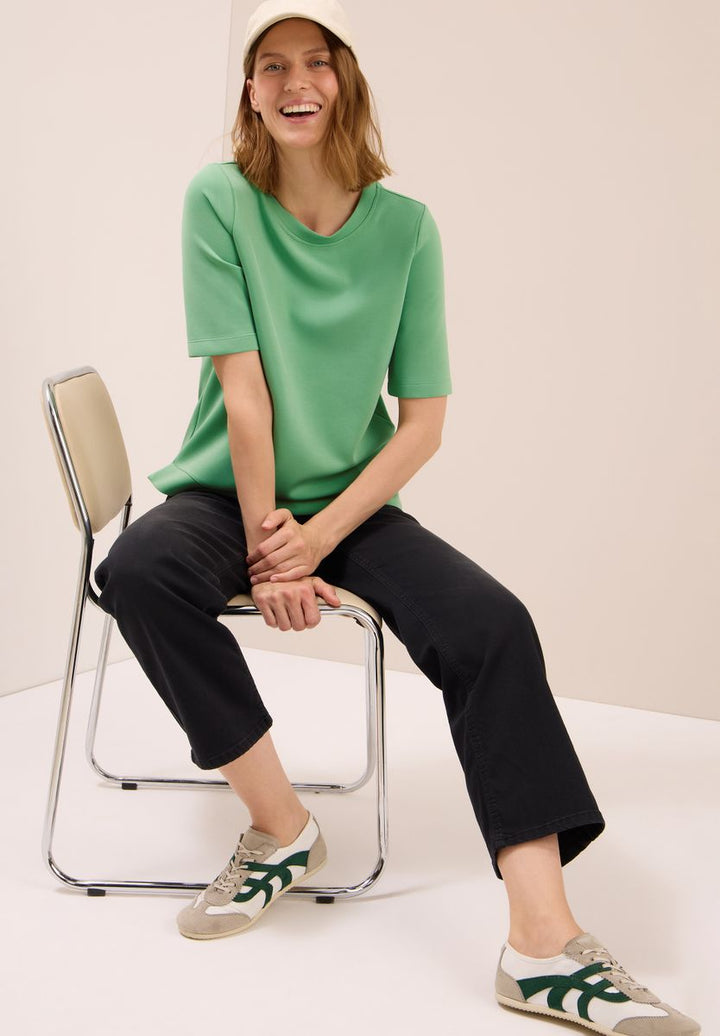 Softes Cupro Touch T-Shirt