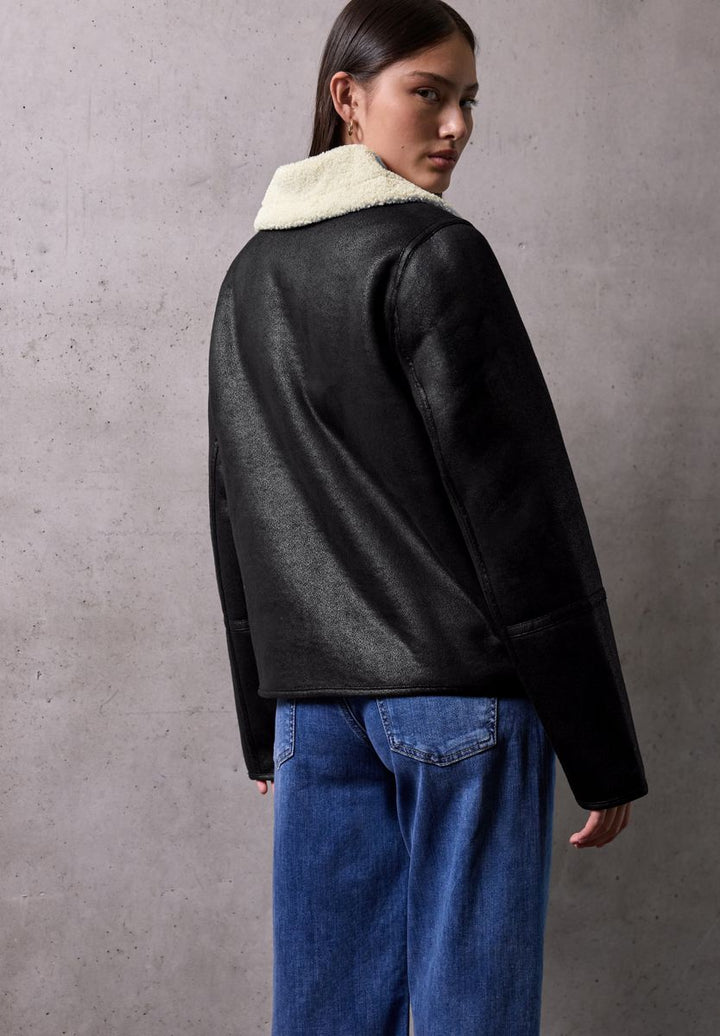 Velours Jacke