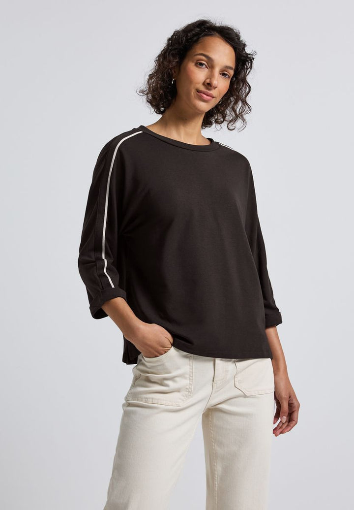 Shirt mit Galonstreifen