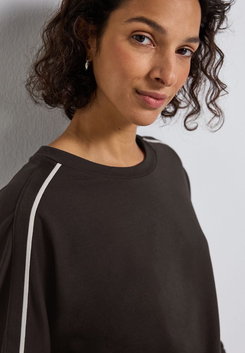 Shirt mit Galonstreifen