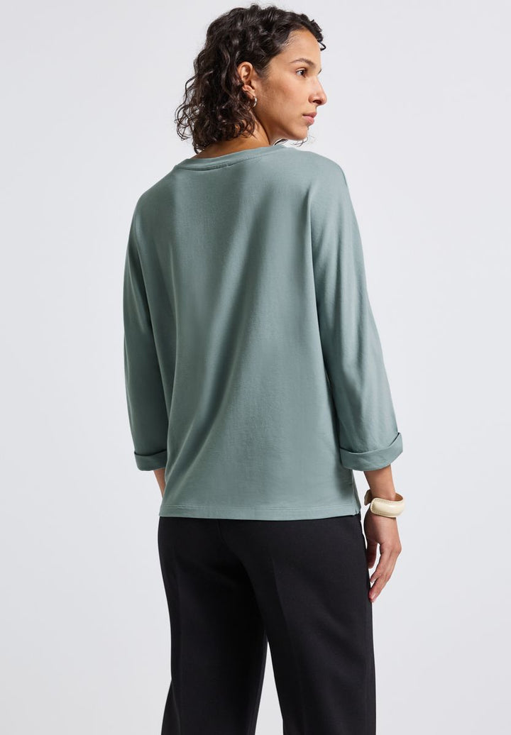 Shirt mit Galonstreifen