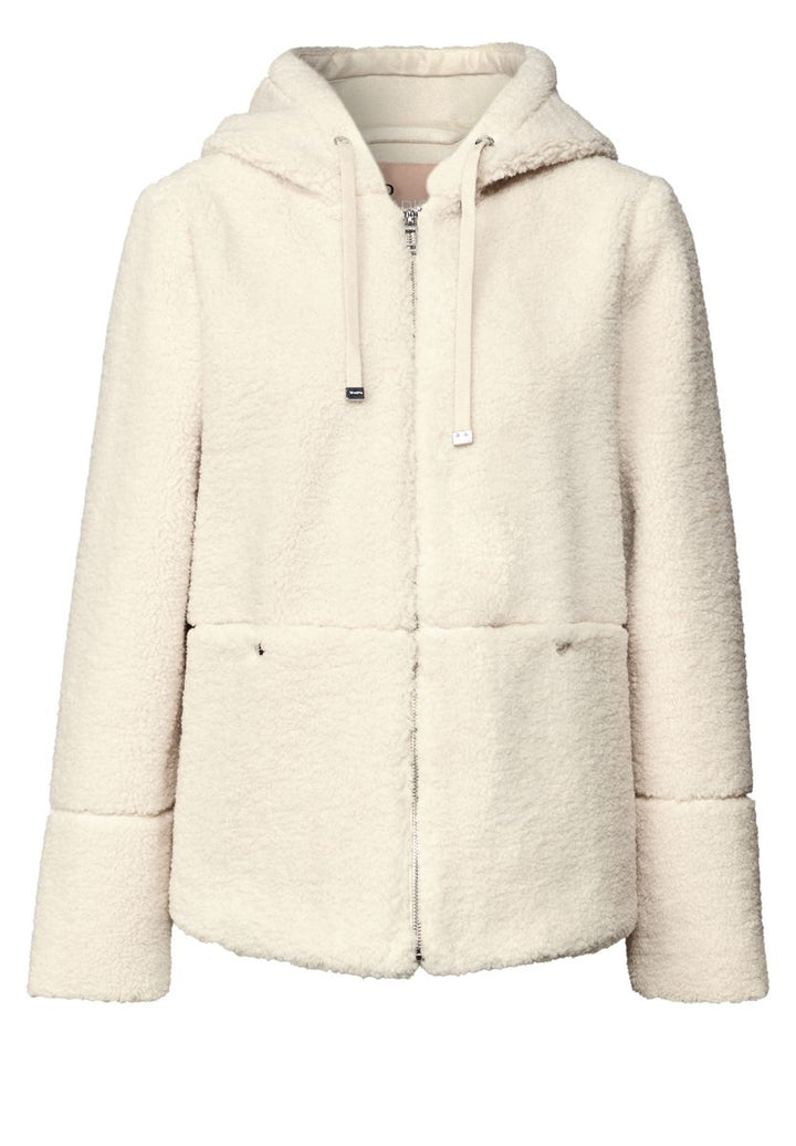 Teddyjacke mit Kapuze