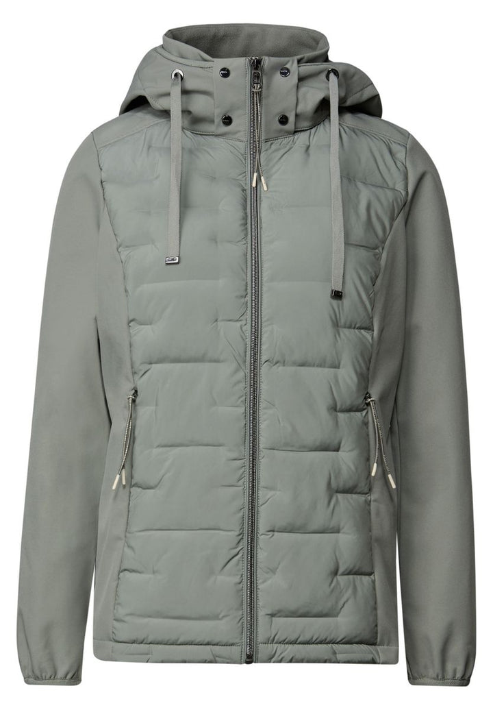 Strukturmix Softshelljacke