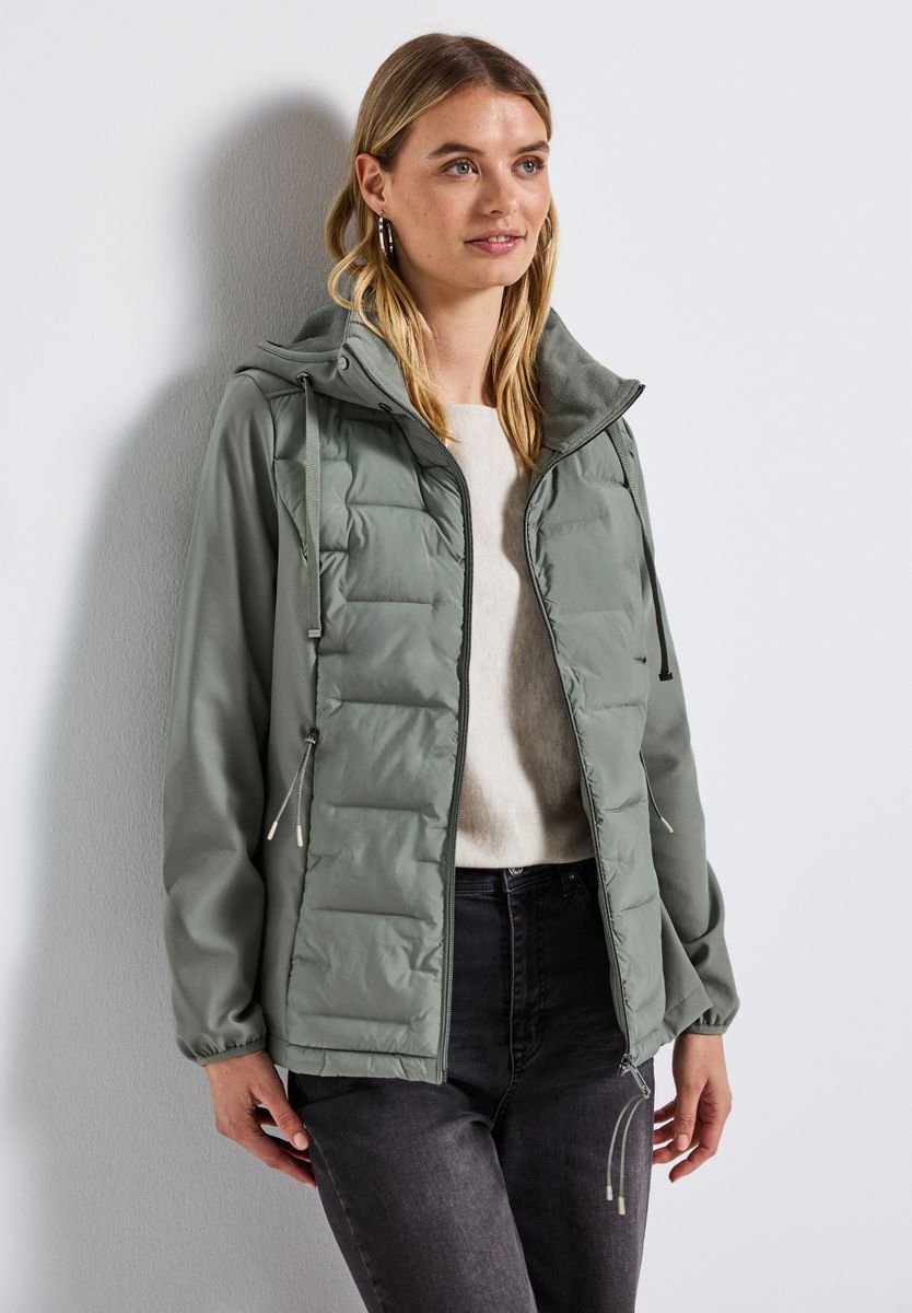 Strukturmix Softshelljacke