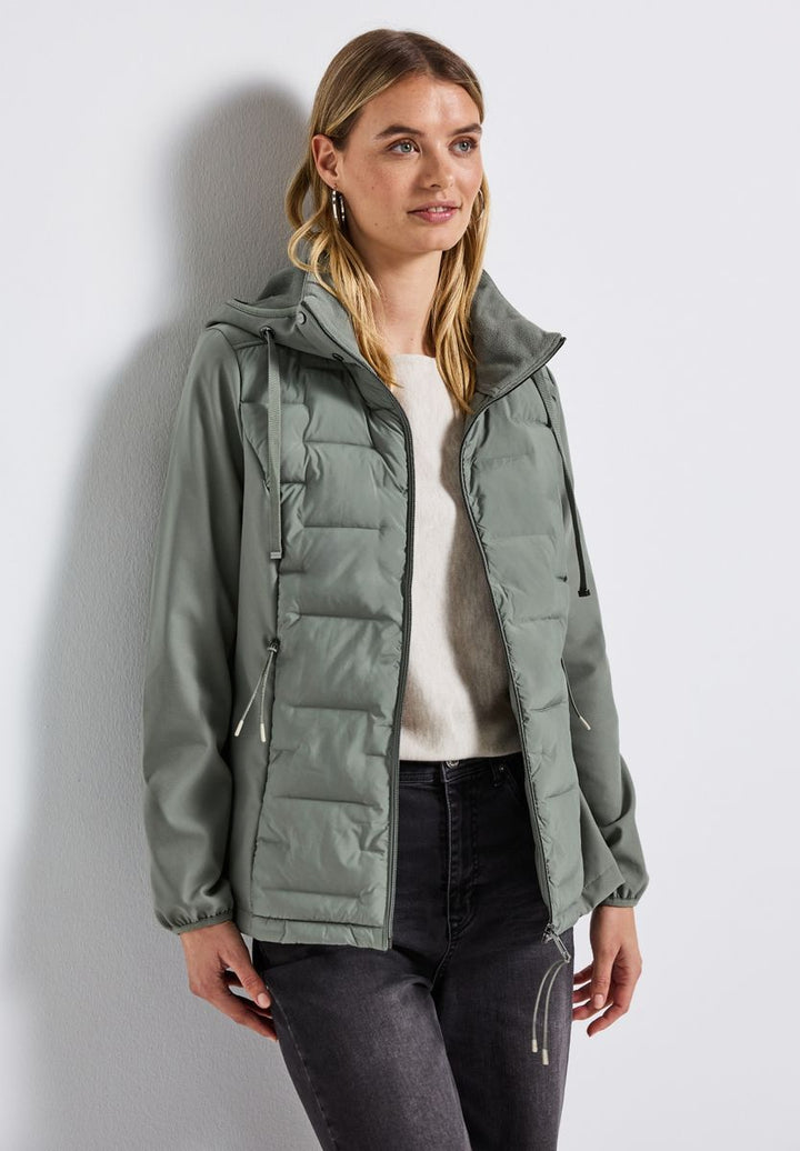 Strukturmix Softshelljacke