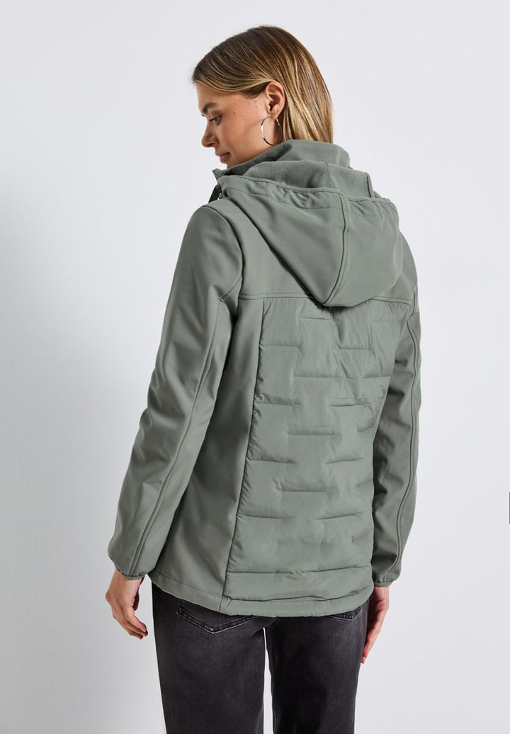Strukturmix Softshelljacke